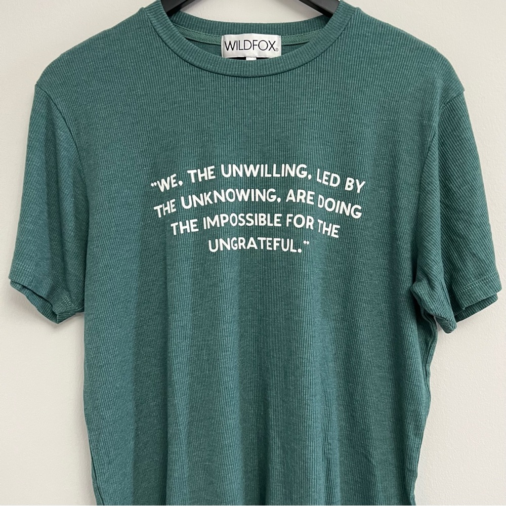 WILDFOX Green Shirt